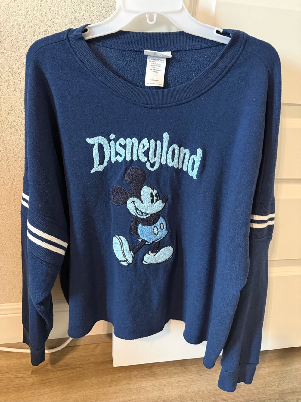 Disneyland Navy Mickey Sweatshirt
